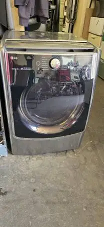 LG STEAM SUPER CAPACITY PLUS GAS DRYER 3 MONTHS WARRANTY N DELIVERY