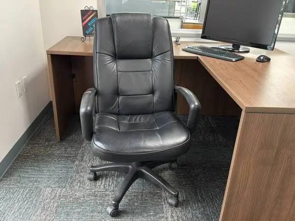 High Back Leather Office Chair / Desk Chair / Task Chair