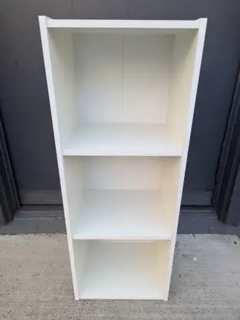 White Closetmaid Stackable Three Shelf Organizer