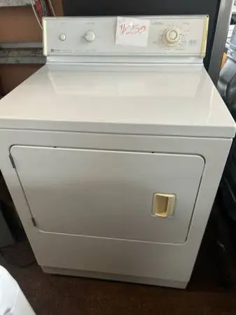 Maytag White Dryer Electric