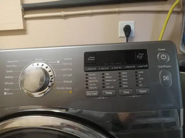 Samsung steam dryer