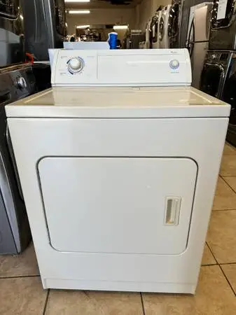 Whirlpool BEIGE/CREAM Basic Electric dryer LIKE NEW W/ WARRANTY!!