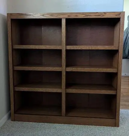 Wood Bookcase