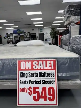 King Serta Perfect Sleeper SALE!