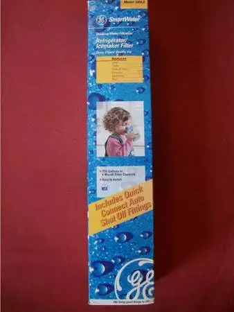 GE Smart Water Refrigerator Icemaker Filter #GXILQ, New!