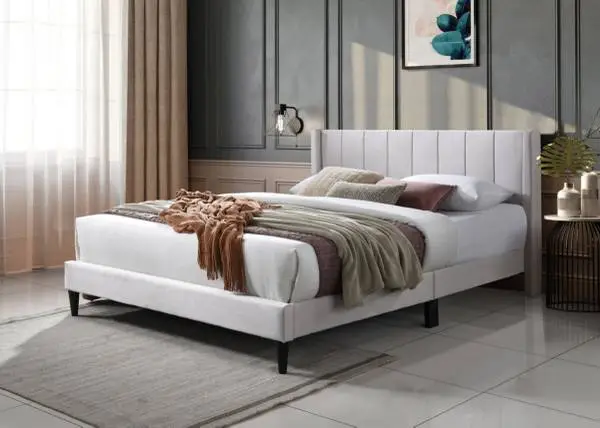 PLATFORM QUEEN BED FRAME NO MATTRESS