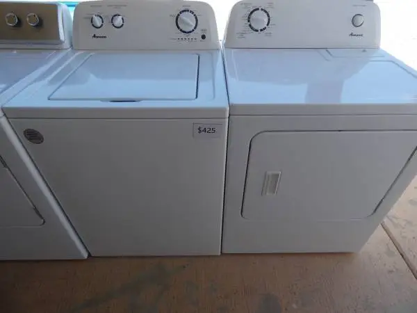 AMANA WASHER/ELECTRIC DRYER 90 day warranty some delivery