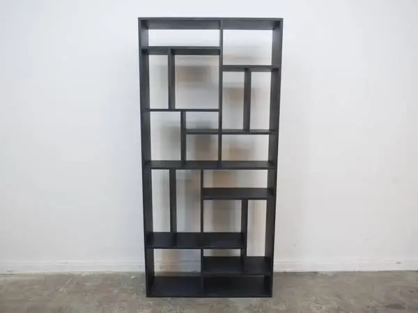 Ethnicraft M Shelf in Black Finish $1,399.00 41 W x 12 D x 86 H