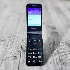 TWO PHONES - ALCATEL BRAND FLIP PHONES