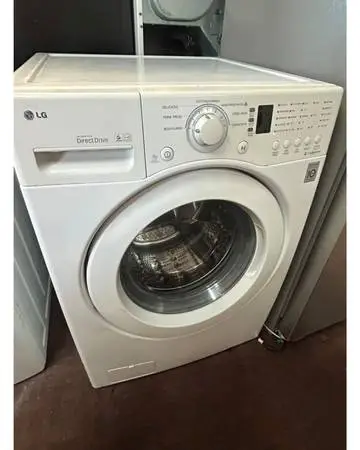 LG Washing Machine Front Load White Finish