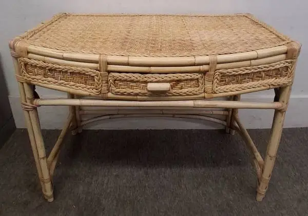 Wicker Desk