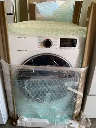 New Out Box Samsung 24” Apartment Electric Dryers