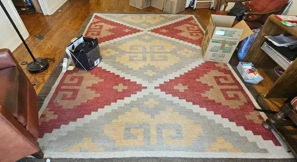 Large area RUG geometrical, Hand woven from India. SPHINX by ORIENTAL