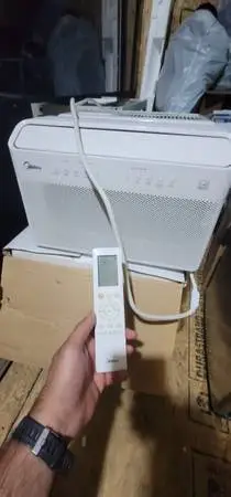 Midea 12,000 BTU U-Shaped Smart Window Air Conditioner, for spaces up to 550 sq.