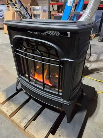 VERMONT CASTINGS GAS (LP) FREESTANDING STOVE