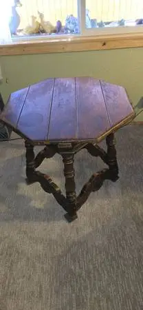English Walnut Side Table