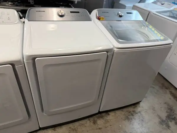 Samsung washer 5.0 cu ft and dryer gas