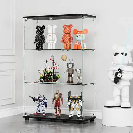 Glass display cabinet