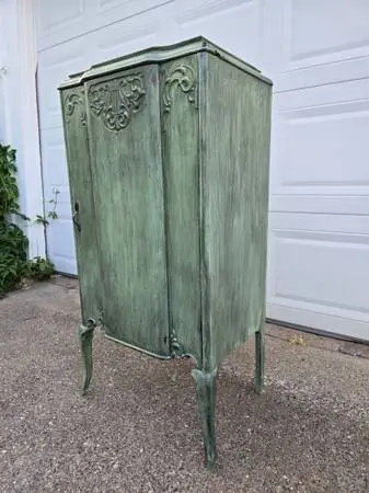 Antique Victorian Sheet Music Cabinet