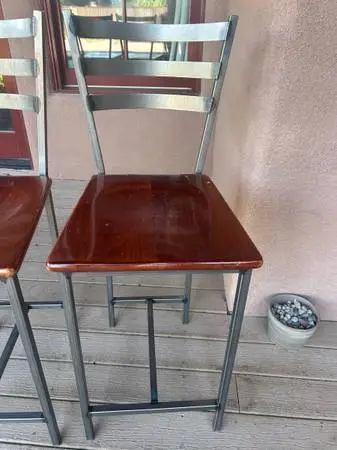 Handmade barstools
