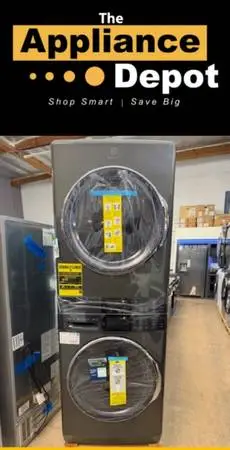 Electrolux Laundry Tower Washer & Electric Dryer