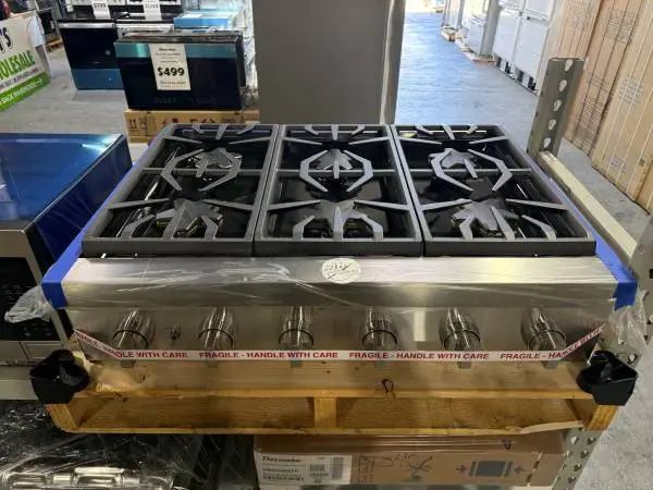 NEW! Thermador Professional 36 6-Burner Gas Rangetop
