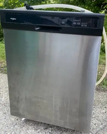 Dishwasher Whirlpool Stainless Steel
