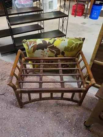 Bamboo Footstool