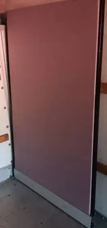 HON,Tall Cubicle Partitions-Wall Panels,66 High,Cranberry 42-48W