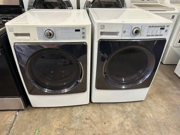 Front loading Kenmore washer and electric dryer both work great