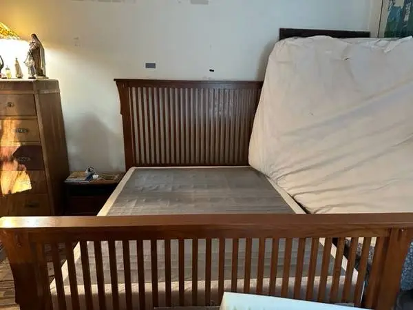 Bed Frame, Solid Wood