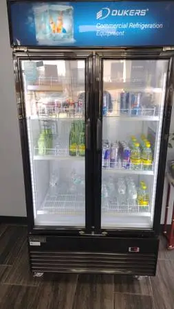 Dukers double door cooler