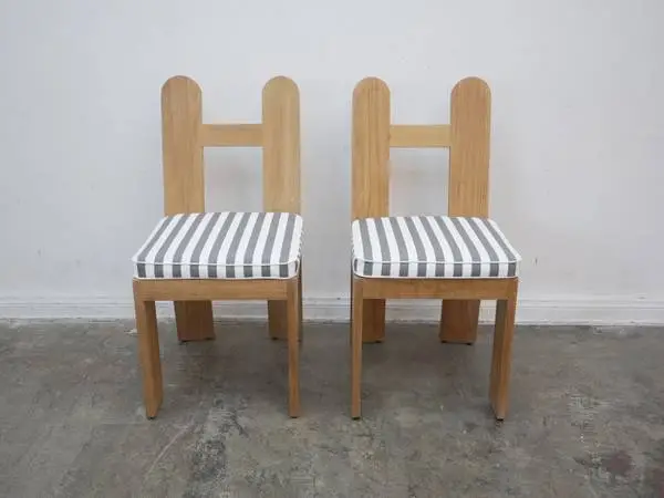 Lulu and Georgia Set of 2 Abbot Indoor / Outdoor Dining Chair As-Is