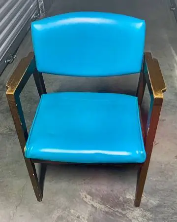 Art Deco Vinyl Chairs