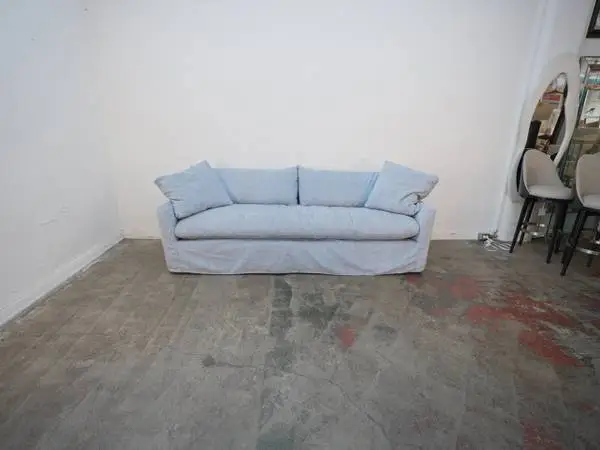 Classic Home Cassiano Slip Cover Sofa River Mist $1,699.00 95 W x 36