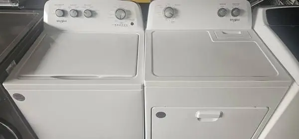 Whirlpool 2026 washer and electric dryer set