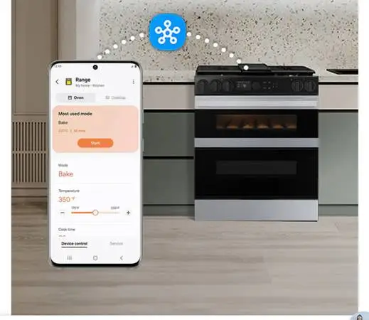 Samsung Bespoke Smart Gas Range