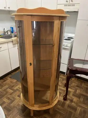 Curio Cabinet & Table