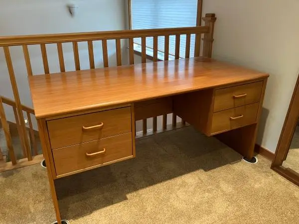 Teak Office Desk