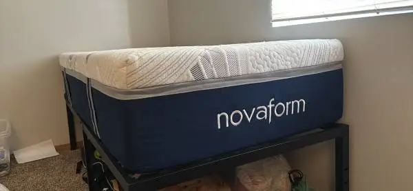 Novaform 14” ComfortGrande Advanced Gel Memory Foam Mattress, Size Twin
