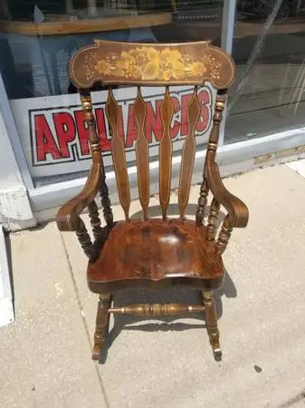 Solid Wood Rocking Chair