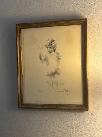 Signed and numbered lithograph