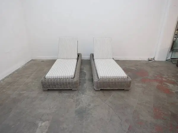 Restoration Hardware Provence Chaises Set of 2 (We Have 2 Sets)