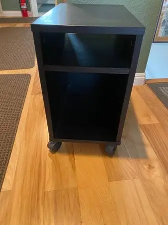 Ikea Brown/Black Stand