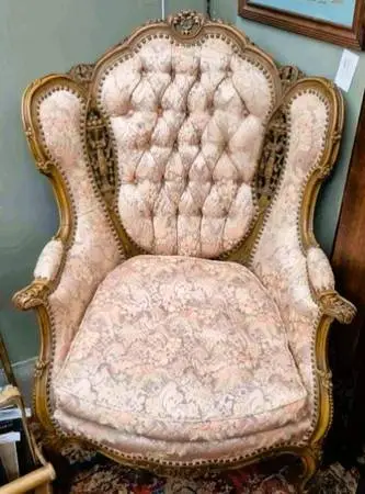 ROCOCO REVIVAL ARMCHAIR