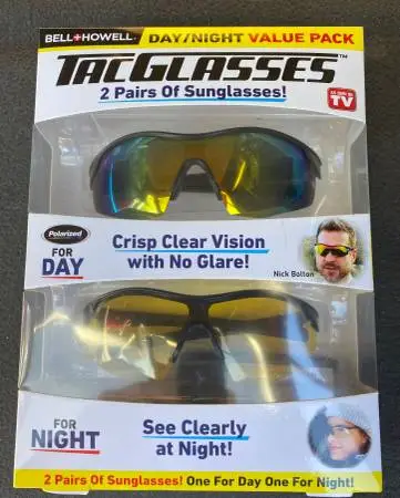 Bell + Howell TacGlasses Day/Night Value Pack