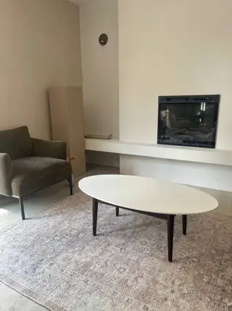 Vienna Coffee Table, Walnut Base