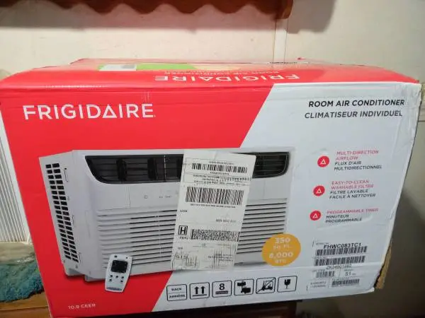 Frigidaire A/C 8000k New