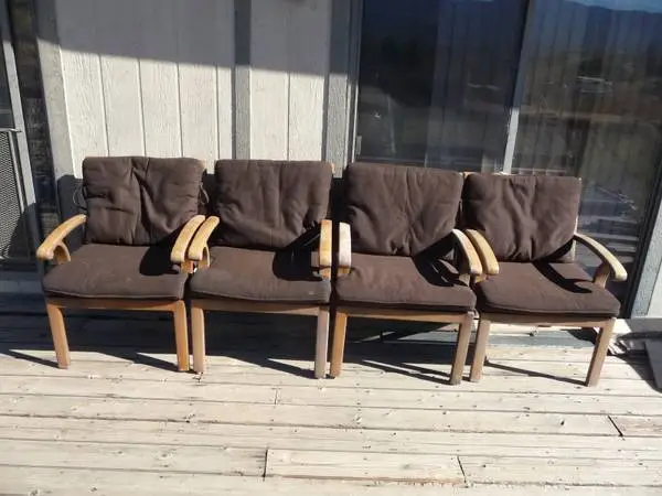 PATIO CHAIRS, ALL ALUMINUM, VERANDA CLASSICS, BBQ, DECK, POOL