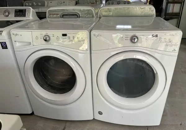 Whirlpool Front Load Washer - Electric Dryer
